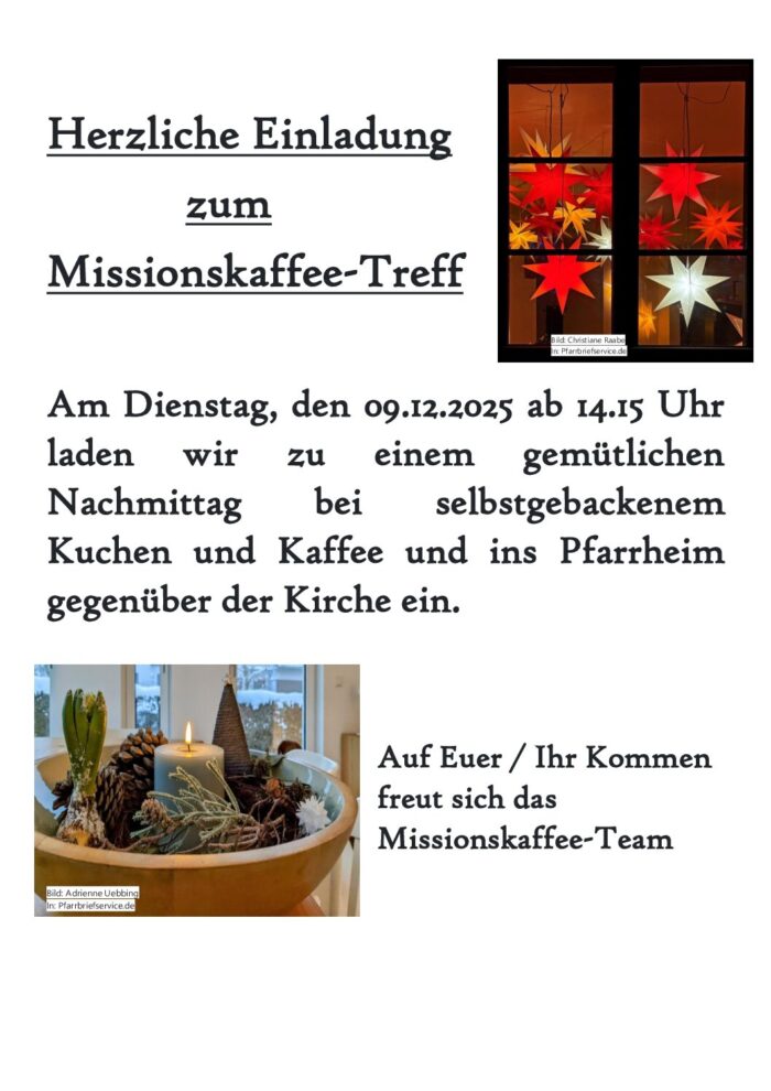 Missionskaffeetreff