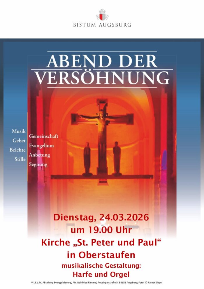 Abend der Versöhnung Plakat A4 24.03.2026