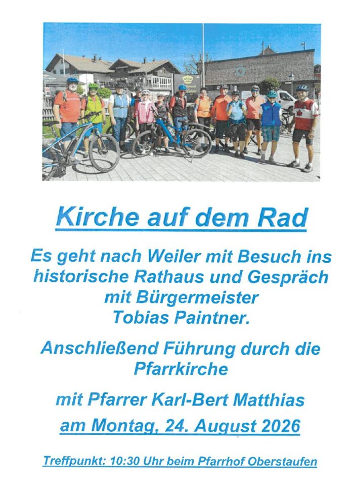 Kirche auf dem Rad 2026-08-24